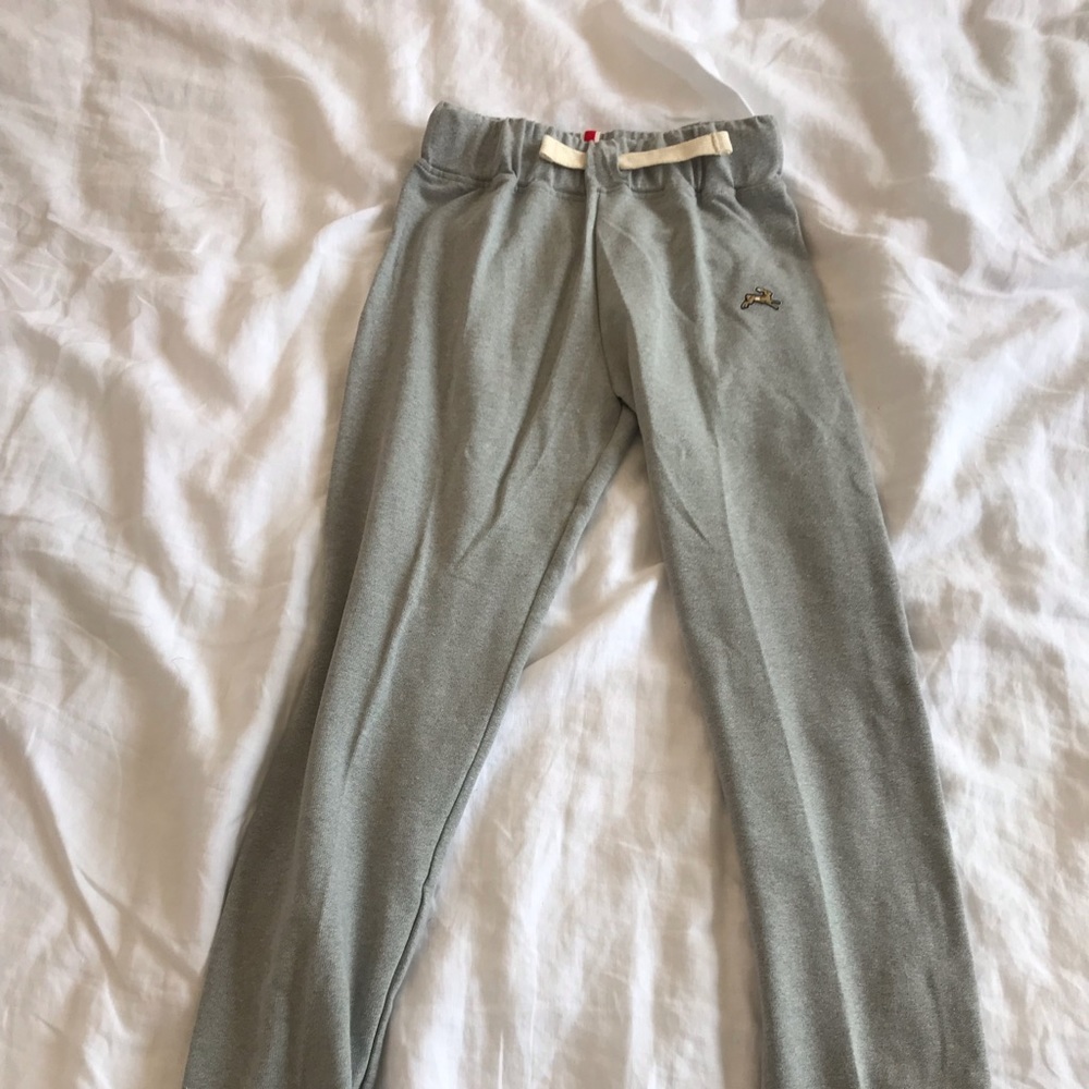 Tracksmith grey terry sweatpants